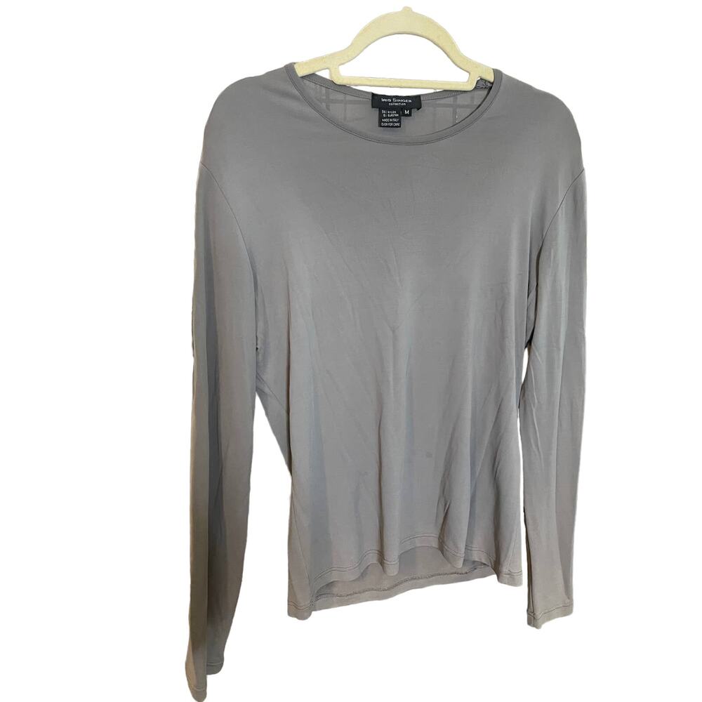 Iris Singer Collection Long Sleeve Tee Womens Sz M